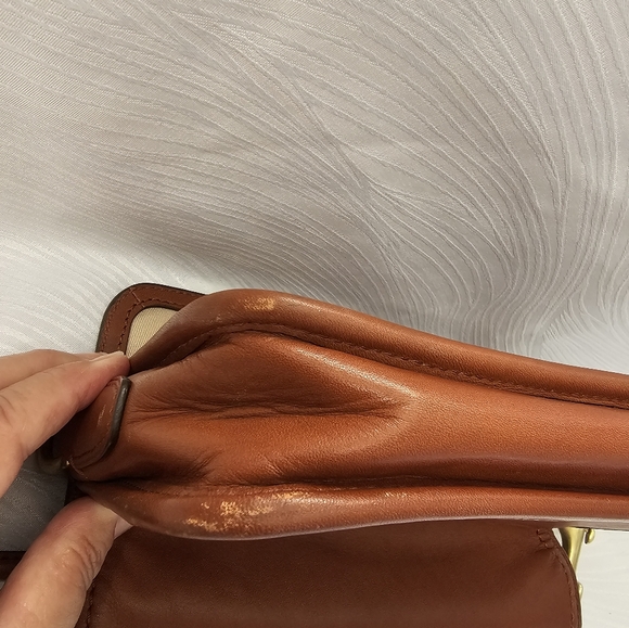 Coach Penny Brown Leather Crossbody Bag 2012 - Picture 9 of 13